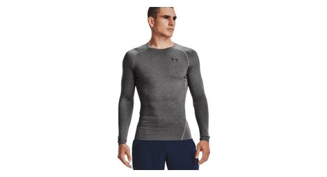 under armour heatgear armour langarm kompressionstrikot grau von Under Armour