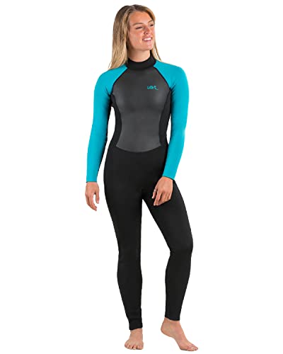 Damen Sailfin WS1236 Neoprenanzug, volle Länge, Aqua M von Undercover