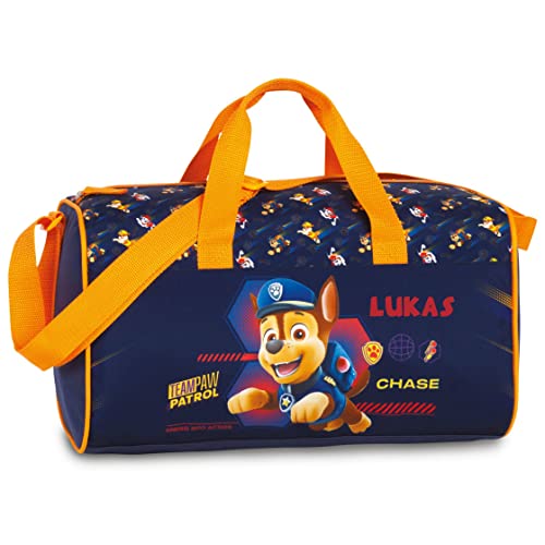 Kleine Sporttasche Paw Patrol Kinder mit Namen | Personalisierte Reisetasche Sportbeutel Jungen Mädchen | Schwimmtasche Kindersporttasche Hund Chase Kleine Sporttasche Paw Patrol Kinder mit Namen | Personalisierte Reisetasche Sportbeutel Jungen Mädchen | Schwimmtasche Kindersporttasche Hund Chase von Undercover