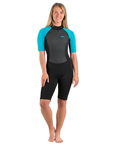 Sailfin Damen Neoprenanzug, kurz, WS1230, Aqua, S von Undercover