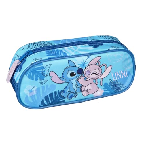 Schlampermäppchen Disney Stitch - Personalisiert mit Namen - Federmappe Schule Kinder Mädchen Schlampermäppchen Disney Stitch - Personalisiert mit Namen - Federmappe Schule Kinder Mädchen von Undercover