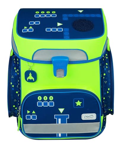 Undercover Glow-Edition Level Up Schulranzen Set 6 teilig - Scooli Easy Fit mit Schüleretui, Schlamper, Turnbeutel, Schlüsselanhänger und Patch Undercover Glow-Edition Level Up Schulranzen Set 6 teilig - Scooli Easy Fit mit Schüleretui, Schlamper, Turnbeutel, Schlüsselanhänger und Patch von Undercover