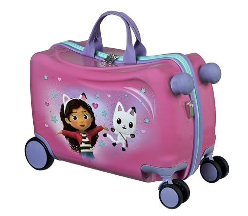 Undercover - Gabby's Dollhouse Ride-on Trolley - Kindergepäck zum Draufsitzen - Belastbar bis 50 kg - mit praktischen Tragegriffen - Stabiler Reisekoffer Undercover - Gabby's Dollhouse Ride-on Trolley - Kindergepäck zum Draufsitzen - Belastbar bis 50 kg - mit praktischen Tragegriffen - Stabiler Reisekoffer von Undercover