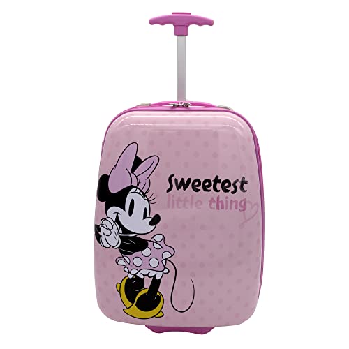 Undercover Kinder Hartschalen Trolley Handgepäck, 2 Rollen, 20 x 44 x 33 cm - 23 l, Motiv: Minnie Mouse Undercover Kinder Hartschalen Trolley Handgepäck, 2 Rollen, 20 x 44 x 33 cm - 23 l, Motiv: Minnie Mouse von Undercover