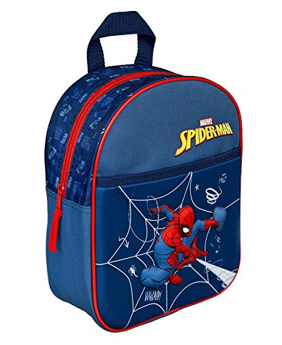 Undercover SPMA7150 - Rucksack mit 3D Fronttasche, Marvels Spider-Man, für Kindergarten und Freizeit, ca. 28 x 22 x 10,5 cm von Undercover