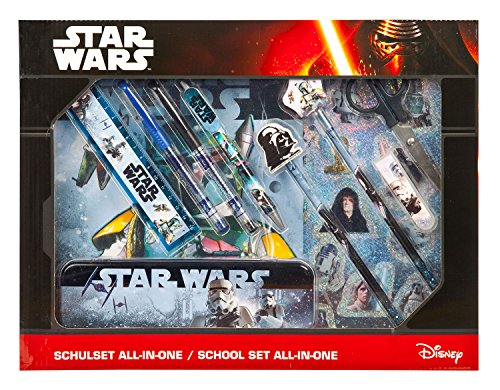 Undercover SWHX1141 - All-in-One Star Wars Schulset, 14-teilig, blau Undercover SWHX1141 - All-in-One Star Wars Schulset, 14-teilig, blau von Undercover