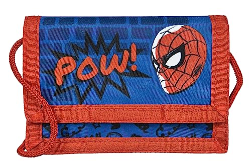 Undercover Geldbeutel und Brustbeutel, mit Klettverschluss und Reißverschluss, Portemonnaie Kordelband, Geldscheinfach und Münzfach für Kinder, Jungen und Mädchen, 8 x 13 x 5 cm, Motiv: Spider-Man Undercover Geldbeutel und Brustbeutel, mit Klettverschluss und Reißverschluss, Portemonnaie Kordelband, Geldscheinfach und Münzfach für Kinder, Jungen und Mädchen, 8 x 13 x 5 cm, Motiv: Spider-Man von Undercover