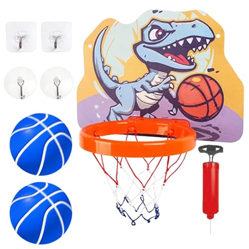 Basketballkorb für Kinder, faltbarer Reifen, Schlafzimmer, Basketballkörbe, über der Tür, 39 x 29 cm, mit faltbarem und verstellbarem Design für Kinder und Erwachsene (1 Stück) von Ungtyb