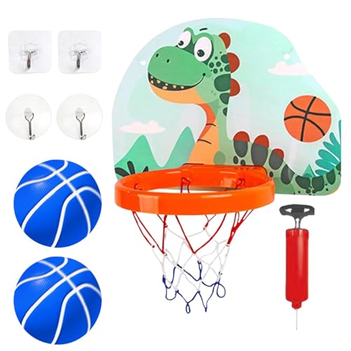 Basketballkorb für Kinder, faltbarer Reifen, Schlafzimmer, Basketballkörbe, über der Tür, 39 x 29 cm, mit faltbarem und verstellbarem Design für Kinder und Erwachsene (1 Stück) von Ungtyb