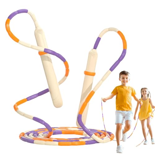 Jump Rope Kids, Adjustable Skip Rope, Skipping String, Workout Jumping String with Sturdy and Lightweight Build for Fitness Activities, 114.17x0.98x0.98 Inches von Ungtyb