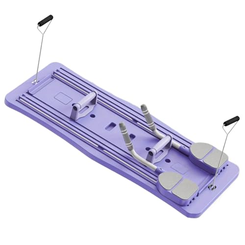 Pilates Brett Multifunktions Tragbare Faltbare Fitness-Board, Heimtrainer für Frauen, Männer, Vollwagenübung, 38,19 x 16,14 Zoll von Ungtyb