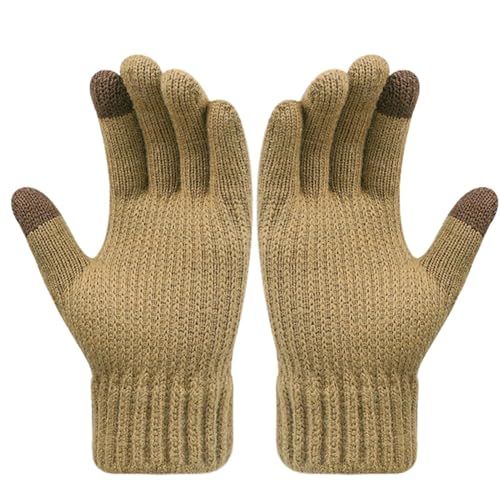 Ungtyb Double Layer Gloves, Touchscreen Winter Mittens, Hands Warm Gloves, Cycling Gloves Men, Cold Weather Gloves, Thermal Gloves Men, designed for running, cycling, hiking, and keeping hands warm von Ungtyb