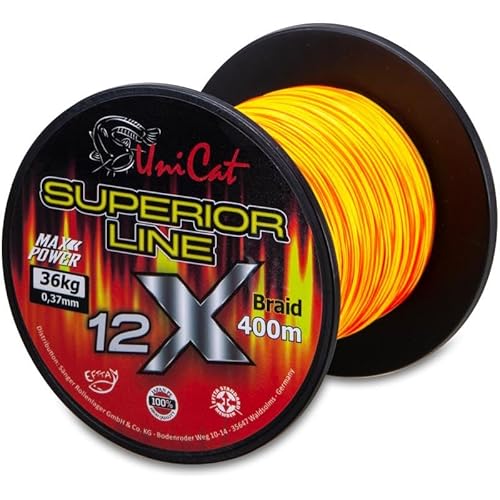 Uni Cat 12 X Superior Line 400m 0,50mm/51kg Uni Cat 12 X Superior Line 400m 0,50mm/51kg von Uni Cat
