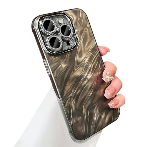 UniPrime Para Schutzhülle für iPhone 15, De Revestimiento De Ondas De Agua, 3D De Lujo Para, iPhone 15, 14, Pro Max, 13, 12, 11, 14Pro, 15Pro-Para, iPhone 13, Pro- 01 von UniPrime