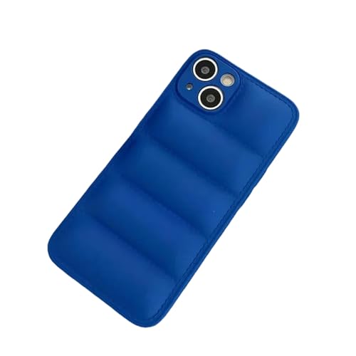 UniPrime Para Schutzhülle für iPhone 15, Silikon, Chaqueta De Lujo Para, iPhone 15, 14, 13, 12, 11, Xr Xs Pro Max Plus, Azul-Para, iPhone Max (6,5 Zoll) von UniPrime