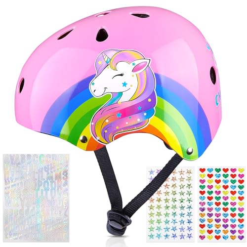 Kinder Fahrradhelm Einhorn Helm,Unicorn Castle Verstellbarer Kinderhelm für Fahrrad,Skateboard,Scooter,Skaten,3-8 Jahre Kinder Fahrradhelm Einhorn Helm,Unicorn Castle Verstellbarer Kinderhelm für Fahrrad,Skateboard,Scooter,Skaten,3-8 Jahre von Unicorn Castle