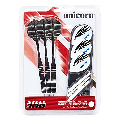 Unicorn 71816 Steel 300 Dart-Set mit Stahlspitze, 24 g Unicorn 71816 Steel 300 Dart-Set mit Stahlspitze, 24 g von Unicorn
