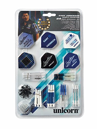 Unicorn Accessory Pack Gary Anderson World Champion, 64-teiliges Tune-Up Kit Unicorn Accessory Pack Gary Anderson World Champion, 64-teiliges Tune-Up Kit von Unicorn