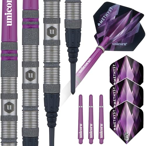 Unicorn Amethyst 1 Dartpfeile Set, violett, 18 g Unicorn Amethyst 1 Dartpfeile Set, violett, 18 g von Unicorn