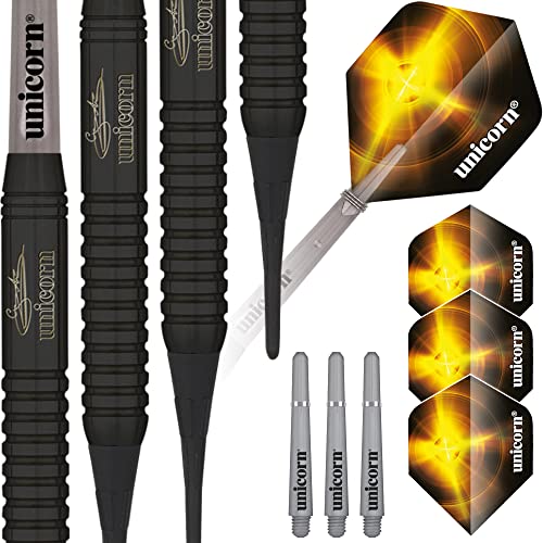 Unicorn Black Brass Gary Anderson Soft Dart, 17g Unicorn Black Brass Gary Anderson Soft Dart, 17g von Unicorn