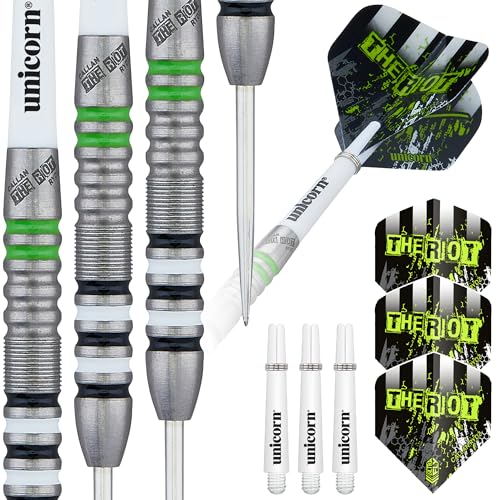 Unicorn Callan der Aufstand Rydz Dartpfeile Set, grün/schwarz, 21 g Unicorn Callan der Aufstand Rydz Dartpfeile Set, grün/schwarz, 21 g von Unicorn