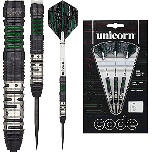 Unicorn Code Steel Dart, grün, 20g Unicorn Code Steel Dart, grün, 20g von Unicorn