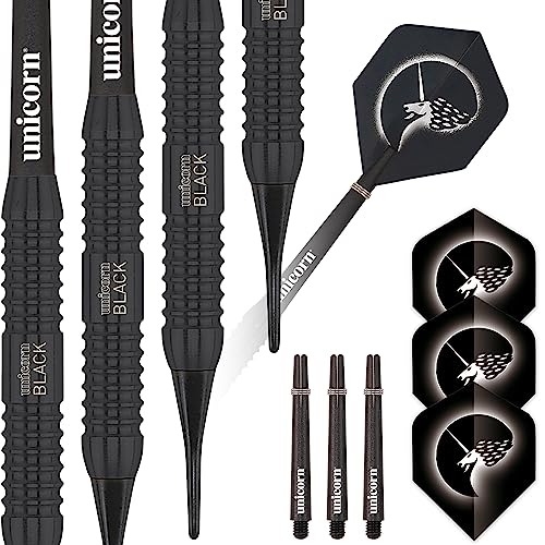 Unicorn Core Plus Soft Dart, Brass, schwarz, 17g Unicorn Core Plus Soft Dart, Brass, schwarz, 17g von Unicorn