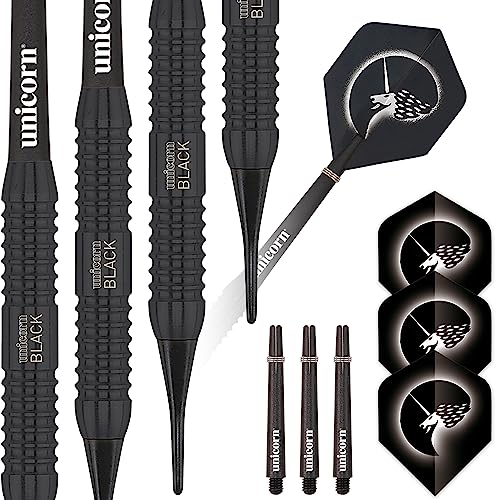 Unicorn Core Plus Soft Dart, Brass, schwarz, 17g von Unicorn