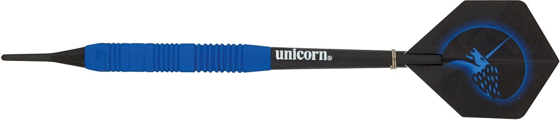 Unicorn Core Plus Rubberised Blue Brass Soft Darts 16g Unicorn Core Plus Rubberised Blue Brass Soft Darts 16g von Unicorn