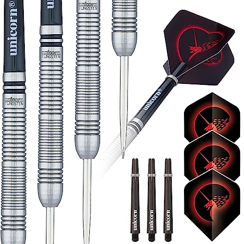 Unicorn Core|Style 2|Dartpfeile mit Stahlspitze, Silber, 20 g Unicorn Core|Style 2|Dartpfeile mit Stahlspitze, Silber, 20 g von Unicorn