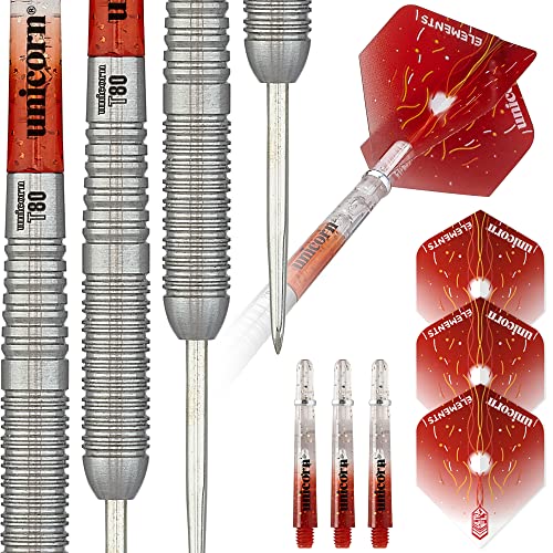 Unicorn Core XL Striker Dartpfeile mit Stahlspitze, rot, 22 g Unicorn Core XL Striker Dartpfeile mit Stahlspitze, rot, 22 g von Unicorn