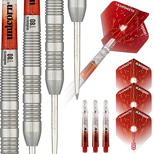 Unicorn Core XL Striker Dartpfeile mit Stahlspitze, rot, 22 g Unicorn Core XL Striker Dartpfeile mit Stahlspitze, rot, 22 g von Unicorn