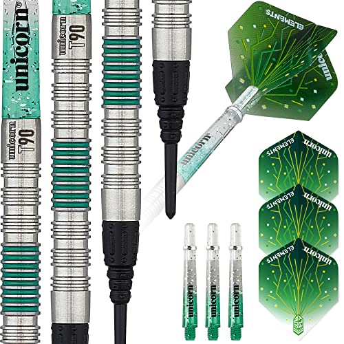 Unicorn T90 Core XL Dartpfeile, 90% weiche Spitze, Grün, 21 Unicorn T90 Core XL Dartpfeile, 90% weiche Spitze, Grün, 21 von Unicorn