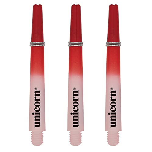 Unicorn Gripper 3 Two-Tone Small Thread Schaft, rot/weiß, Short 34.4 mm Unicorn Gripper 3 Two-Tone Small Thread Schaft, rot/weiß, Short 34.4 mm von Unicorn
