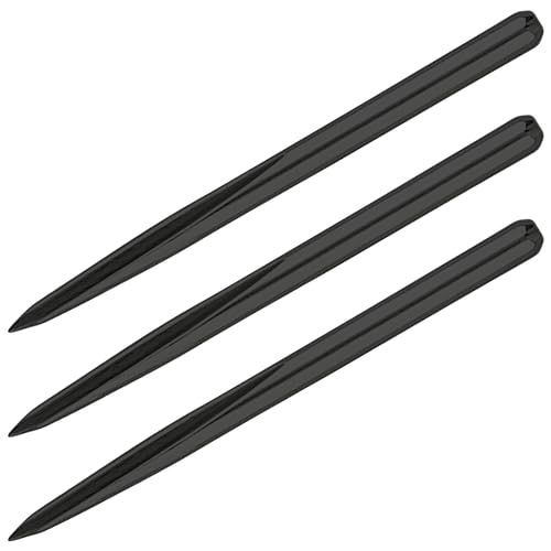 Unicorn Volute Noir Replacement Steel Points Spitzen, schwarz, 36mm von Unicorn