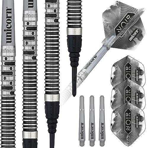 Unicorn Phase 5 Noir Dartpfeil, schwarz/Silber, 20 g Unicorn Phase 5 Noir Dartpfeil, schwarz/Silber, 20 g von Unicorn