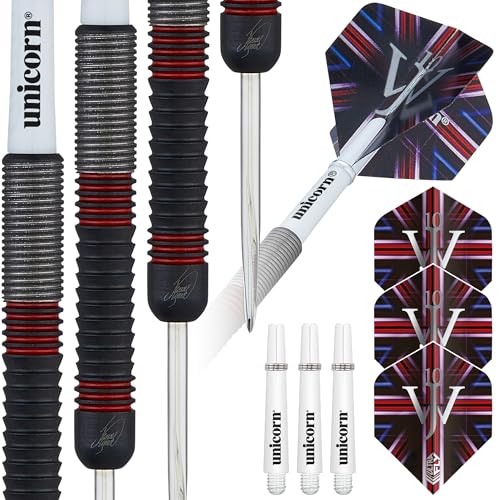 Unicorn James 'die Maschine' Wade Dartpfeile Set, Farbe, 20 g Unicorn James 'die Maschine' Wade Dartpfeile Set, Farbe, 20 g von Unicorn