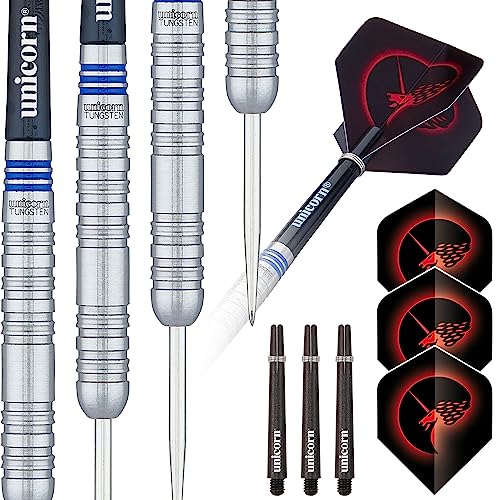Unicorn Core|Style 1|Steel Tip Darts, Silber, 24 g Unicorn Core|Style 1|Steel Tip Darts, Silber, 24 g von Unicorn