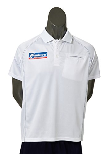 Unicorn Men's Team Darts Shirt, Weiß, 41-43 cm Unicorn Men's Team Darts Shirt, Weiß, 41-43 cm von Unicorn