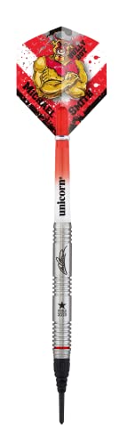 ‎Unicorn Michael Smith Weltmeister Dart-Set, rot, 19 g von Unicorn