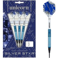 Unicorn Silver Star Blue Gary Anderson Soft Darts 17 g Unicorn Silver Star Blue Gary Anderson Soft Darts 17 g von Unicorn