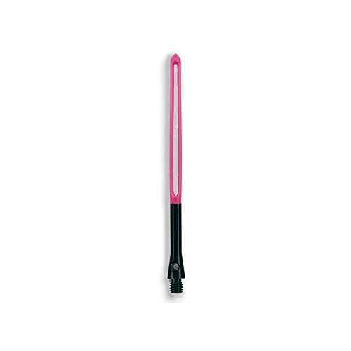 Unicorn Slikstik Plus Short Aluminium-Schäfte, Rosa und Schwarz, Medium 74.5 mm von Unicorn