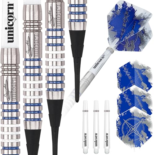 Unicorn Silver Star Gary Anderson Soft Dart, 80% Tungsten, 17g Unicorn Silver Star Gary Anderson Soft Dart, 80% Tungsten, 17g von Unicorn