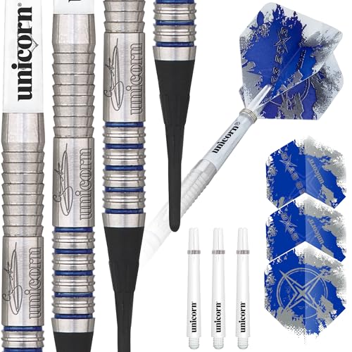 Unicorn Silver Star Gary Anderson Soft Dart, 80% Tungsten, 19g Unicorn Silver Star Gary Anderson Soft Dart, 80% Tungsten, 19g von Unicorn