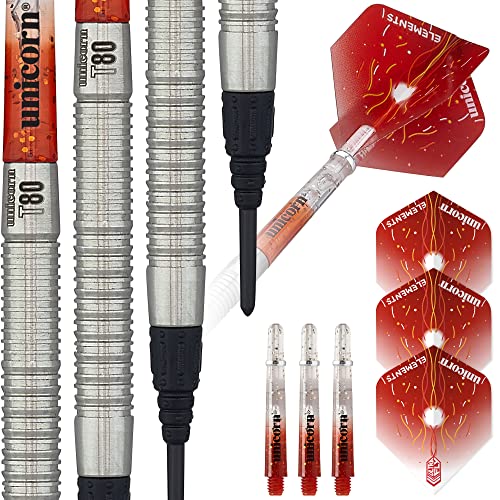 Unicorn Core XL Striker Dartpfeile mit weicher Spitze, rot, 19 g Unicorn Core XL Striker Dartpfeile mit weicher Spitze, rot, 19 g von Unicorn