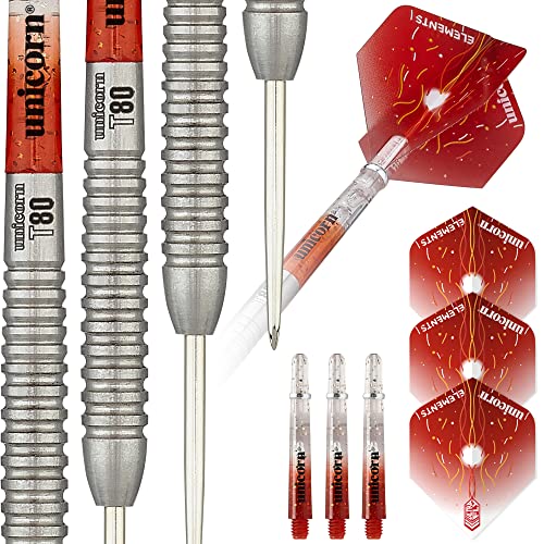 Unicorn Core XL Striker Dartpfeile mit Stahlspitze, rot, 21 g Unicorn Core XL Striker Dartpfeile mit Stahlspitze, rot, 21 g von Unicorn