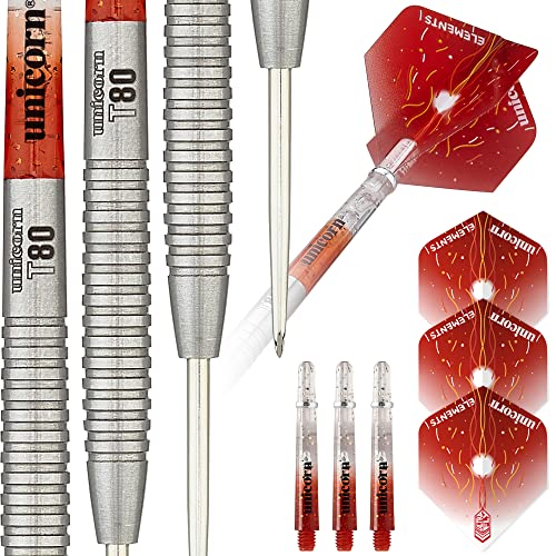 Unicorn Core XL Striker Dartpfeile mit Stahlspitze, rot, 23 g Unicorn Core XL Striker Dartpfeile mit Stahlspitze, rot, 23 g von Unicorn