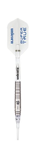 Unicorn Super True Soft Dart, 90% Tungsten, weiß, 19g Unicorn Super True Soft Dart, 90% Tungsten, weiß, 19g von Unicorn