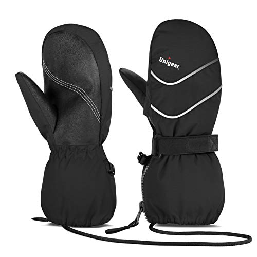 Unigear Kinder Skihandschuhe Fäustlinge wasserdicht und Winddicht, Schnee-Fausthandschuhe atmungsaktiv, Thermo warme Winterhandschuhe für Jungen und Mädchen von 2 bis 8 Jahre Unigear Kinder Skihandschuhe Fäustlinge wasserdicht und Winddicht, Schnee-Fausthandschuhe atmungsaktiv, Thermo warme Winterhandschuhe für Jungen und Mädchen von 2 bis 8 Jahre von Unigear