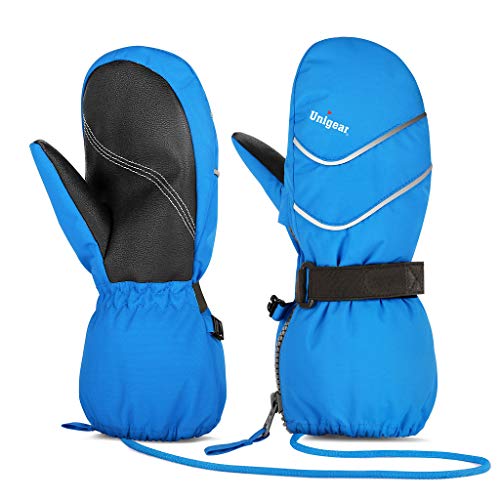 Unigear Kinder Skihandschuhe Fäustlinge wasserdicht und Winddicht, Schnee-Fausthandschuhe atmungsaktiv, Thermo warme Winterhandschuhe für Jungen und Mädchen von 2 bis 8 Jahre Unigear Kinder Skihandschuhe Fäustlinge wasserdicht und Winddicht, Schnee-Fausthandschuhe atmungsaktiv, Thermo warme Winterhandschuhe für Jungen und Mädchen von 2 bis 8 Jahre von Unigear